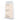 VoyagerLife Flaxseed Oil food supplement white jar with a light label on a white background - side view