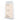 VoyagerLife L-Lysine food supplement white jar with a light label on a white background - side view