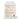 VoyagerLife L-Glutamine food supplement white jar with a light label on a white background - back view