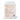 VoyagerLife 5HTP food supplement 200mg white jar with a light label on a white background back view