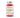 VoyagerLife Biotin Jar with Natural Red Strawberry Flavored Gummies and light label on white background back view