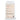 VoyagerLife Flaxseed Oil food supplement white jar with a light label on a white background - back view