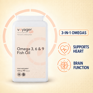Omega 3, 6, 9 Fish Oils 1,000mg 90 Soft Gel Capsules